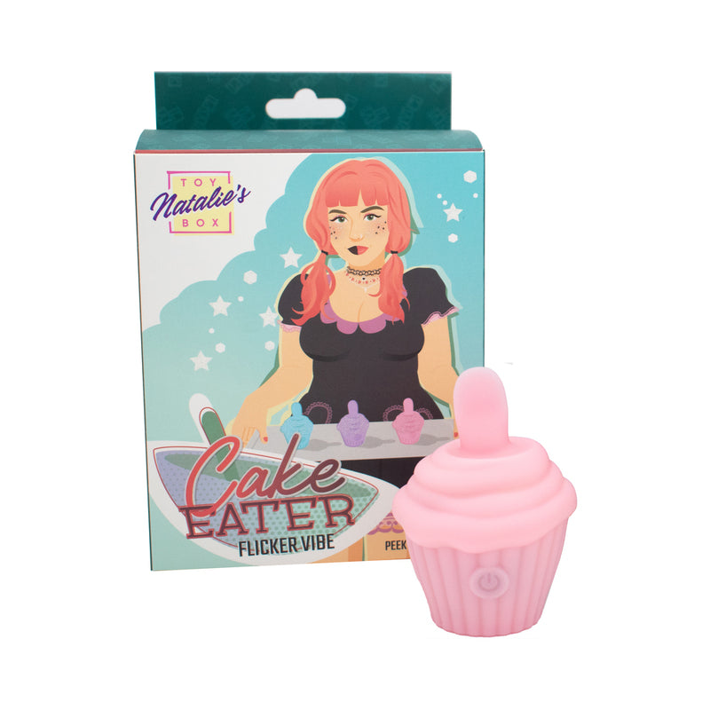 Cake Eater Clit Flicker Stimulator Pink
