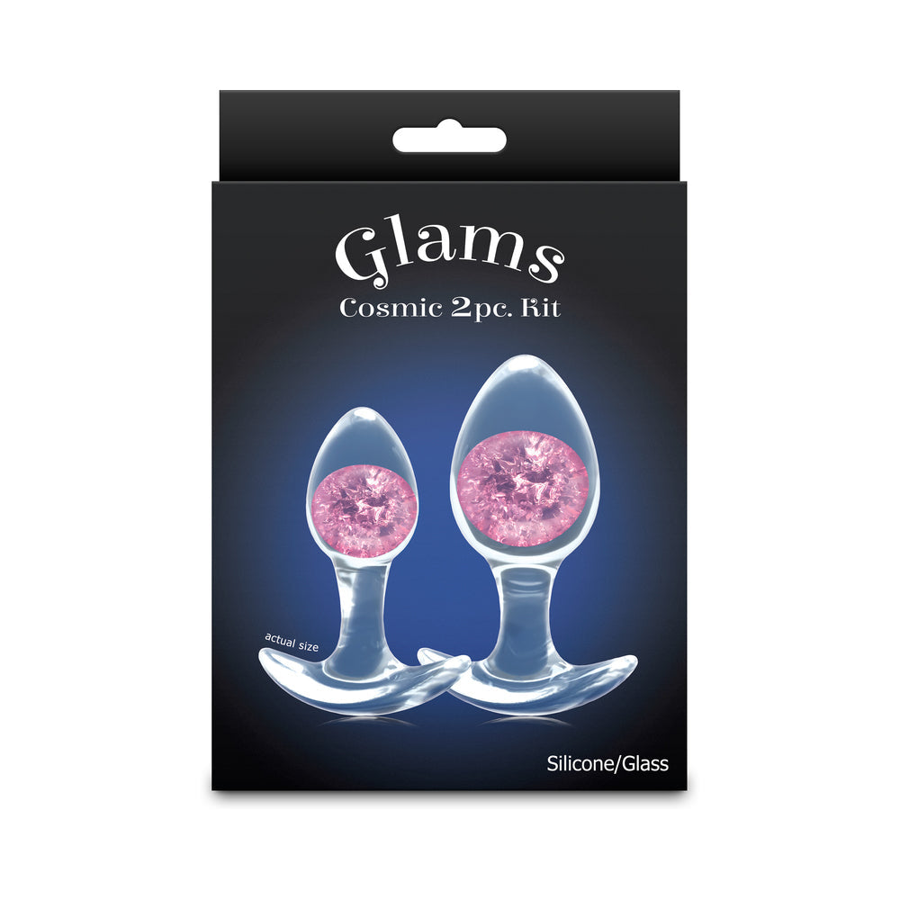 Cosmic Glams Silicone Plug Kit - Pink