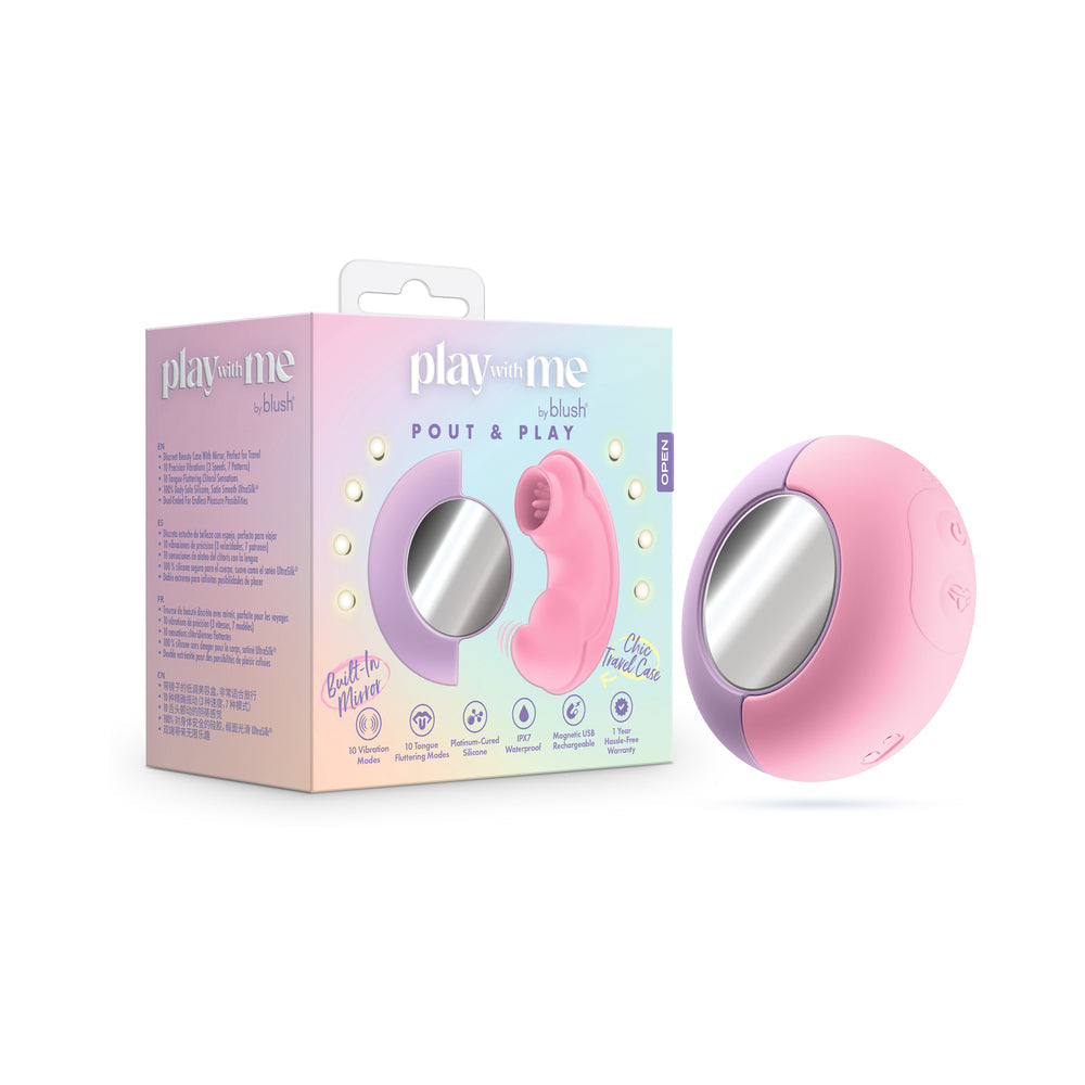 Pout & Play Dual-Ended Vibrator - Chic Pleasure