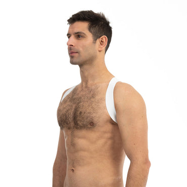 Prowler RED Sports Harness Lite - White S/M