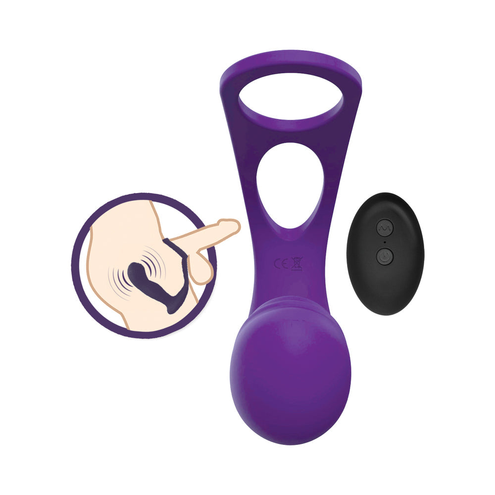 Royale P-Spot Massager Vibrator - Purple
