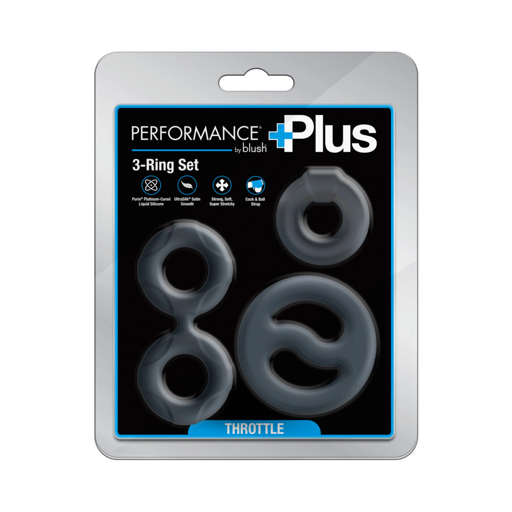 Performance Plus Throttle Cock Ring Set - Black