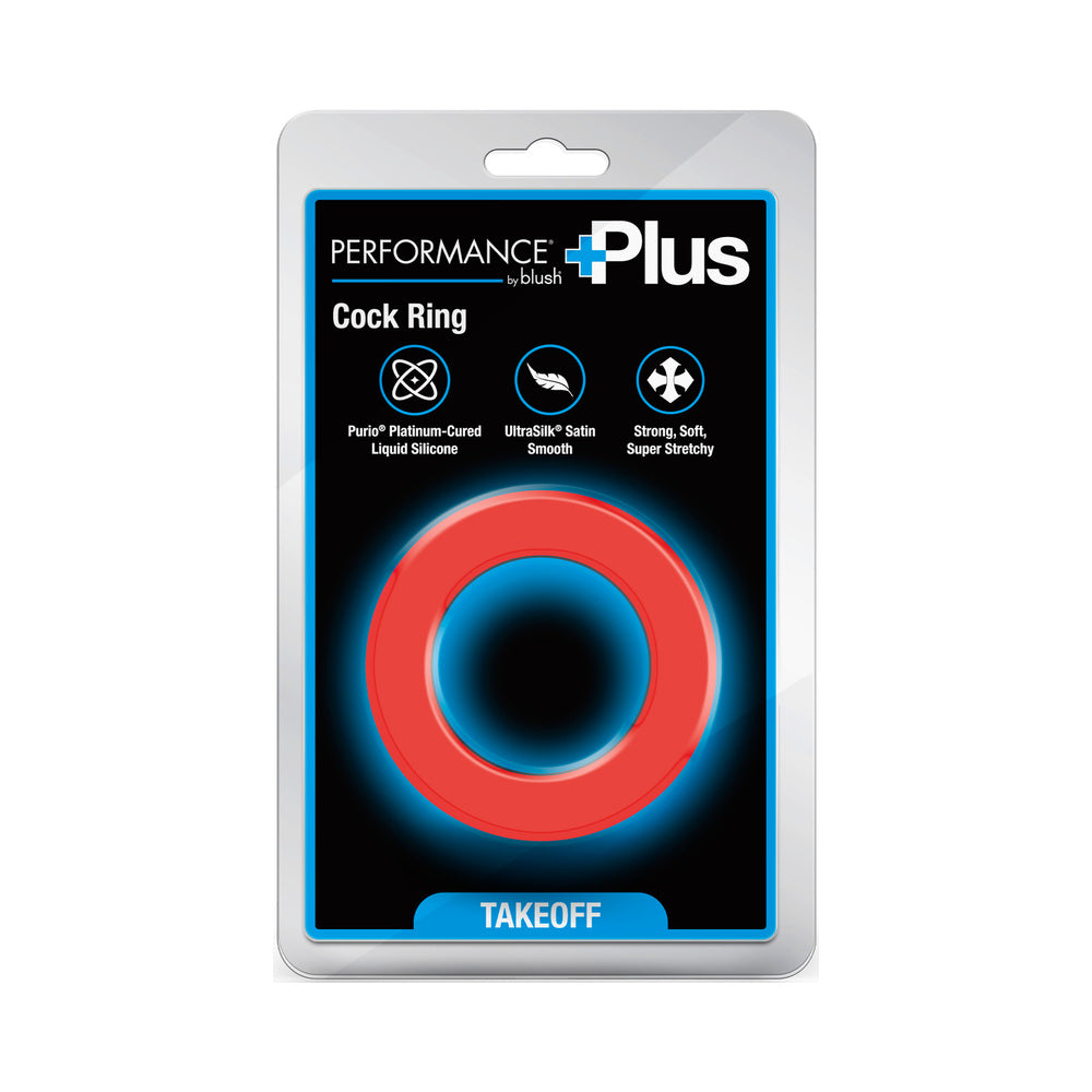 Performance Plus Cock Ring - Takeoff Red/Black