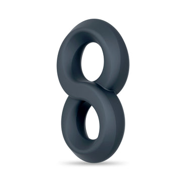 Performance Plus Double Strap Cock Ring - Launch Black