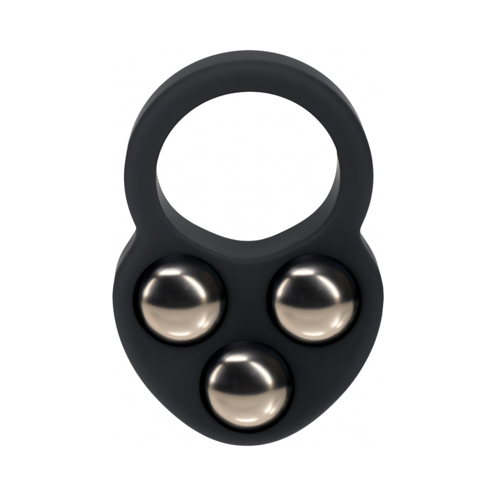 LEVELZ Liquid Sili Trpl Weight Cock Ring