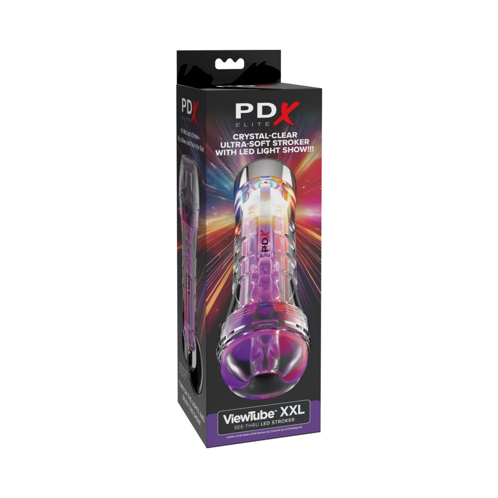 ViewTube XXL EZ-Grip Stroker with LED Lights