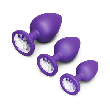 b-Vibe Jewel Butties Bundle: Elegant Anal Training Set