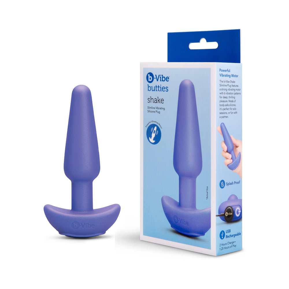 b-Vibe Shake Vibrating Silicone Plug