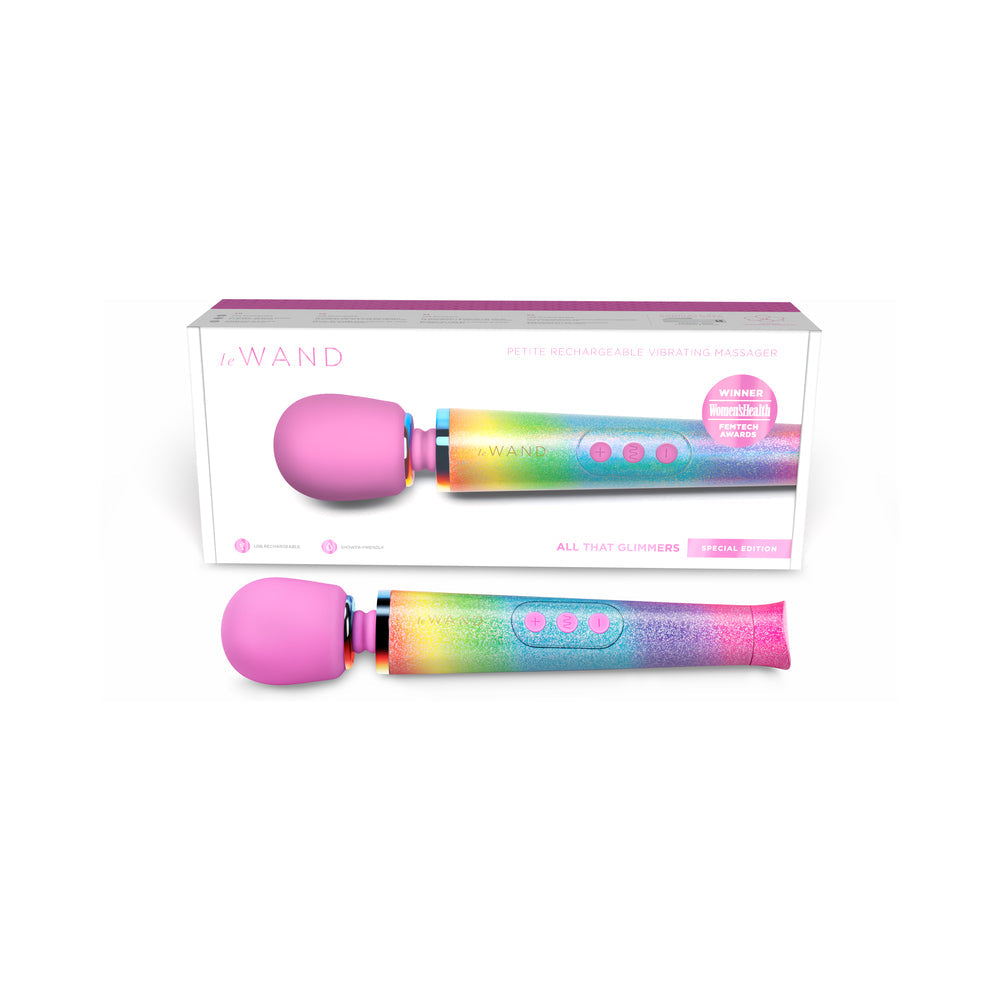 Le Wand Petite Luxury Vibrator - All That Glimmers Ombre