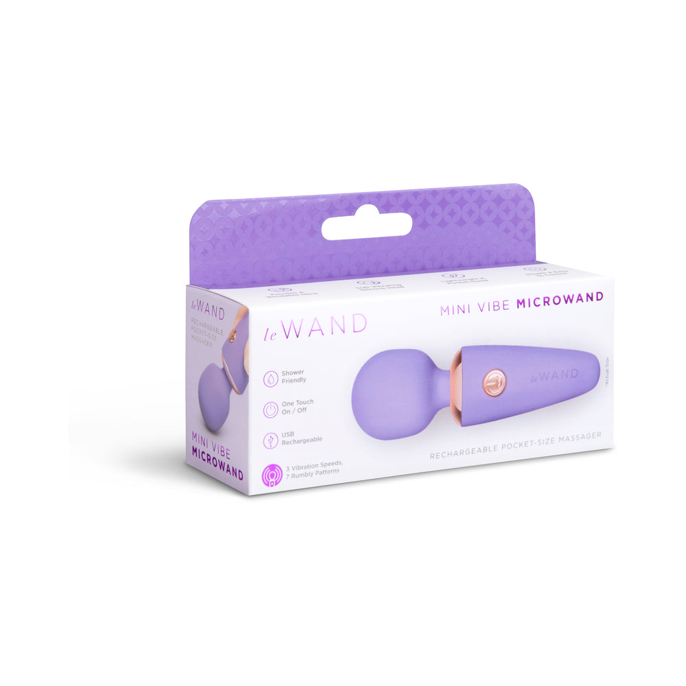 Le Wand Mini Micro Wand Massager - Violet
