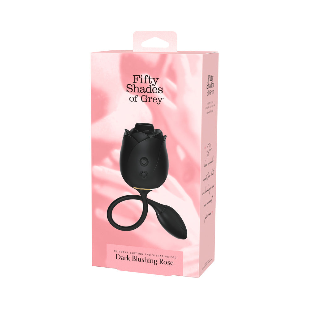 50 Shades Dark Blushing Rose Dual Stimulator
