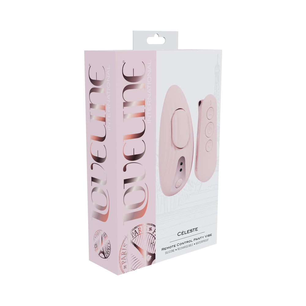 Loveline Céleste Remote Control Panty Vibrator - Pink