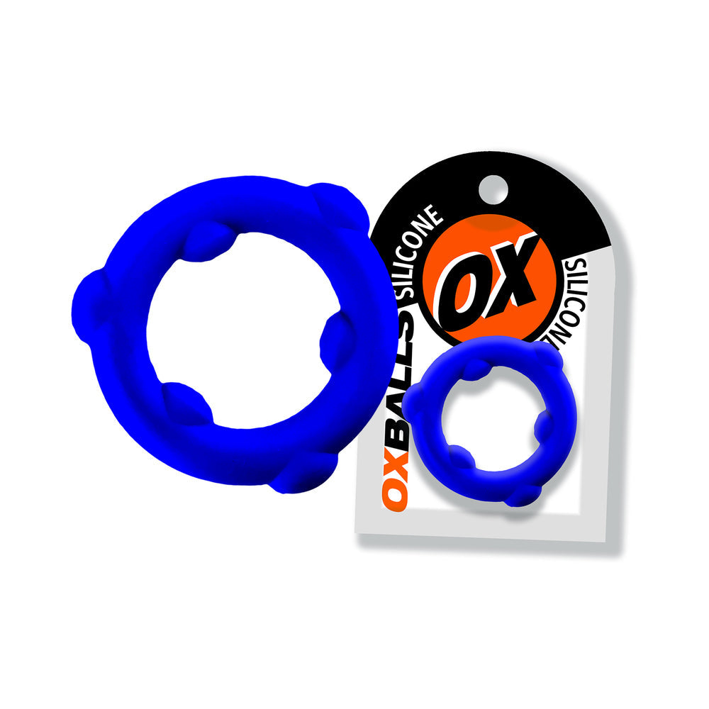 SPINNER Liquid Silicone Cock Ring - Glacier