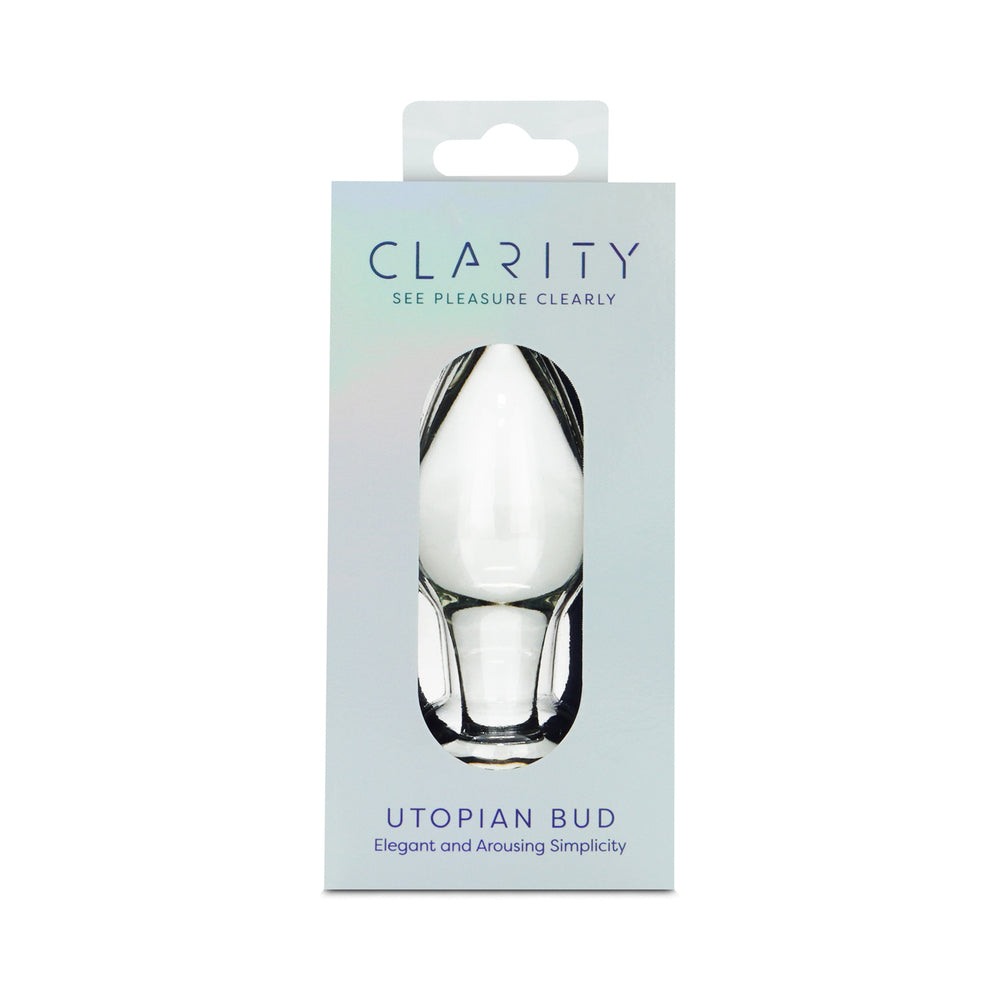 Utopian Bud Handcrafted Glass Butt Plug