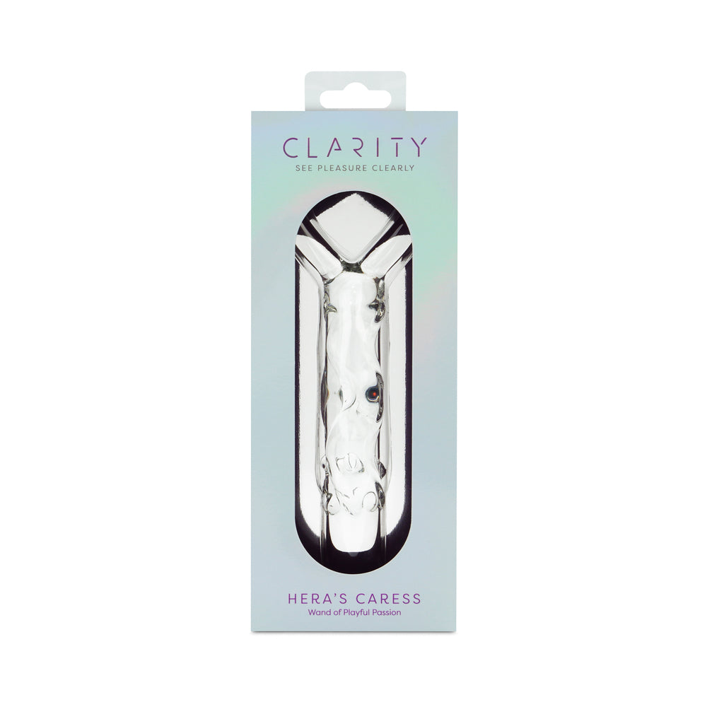 Hera's Caress Elegant Glass Dildo