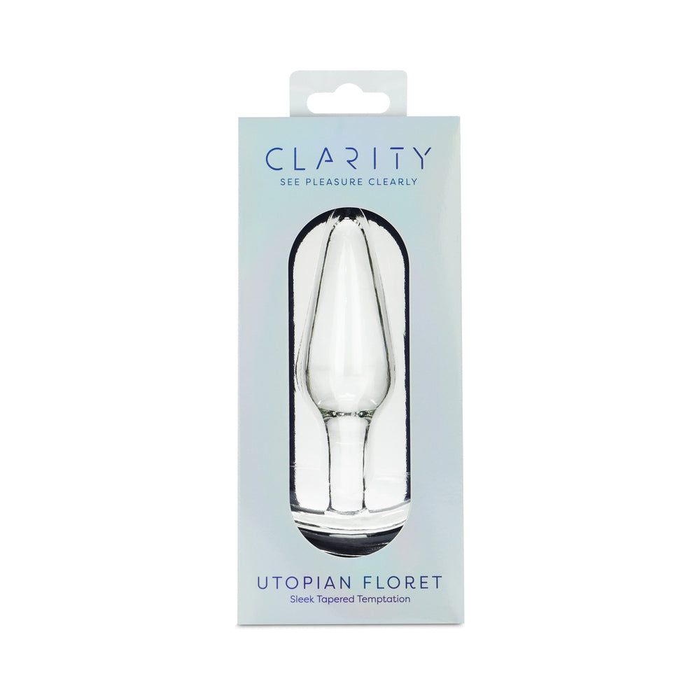 Utopian Floret Handcrafted Glass Butt Plug