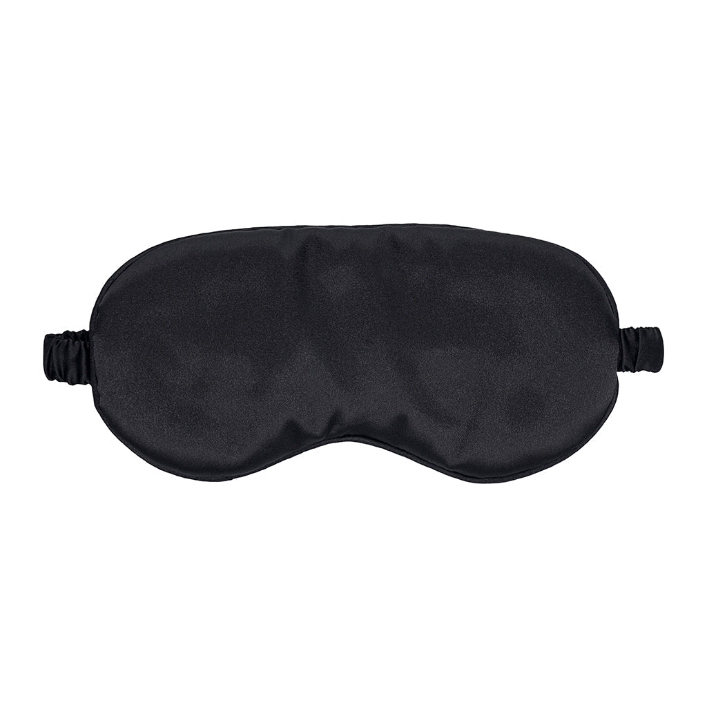 Satin Eye Mask - Black