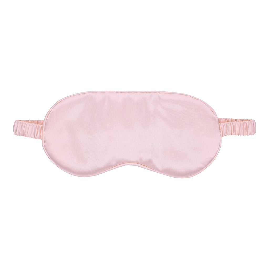 Satin Eye Mask - Powder Pink