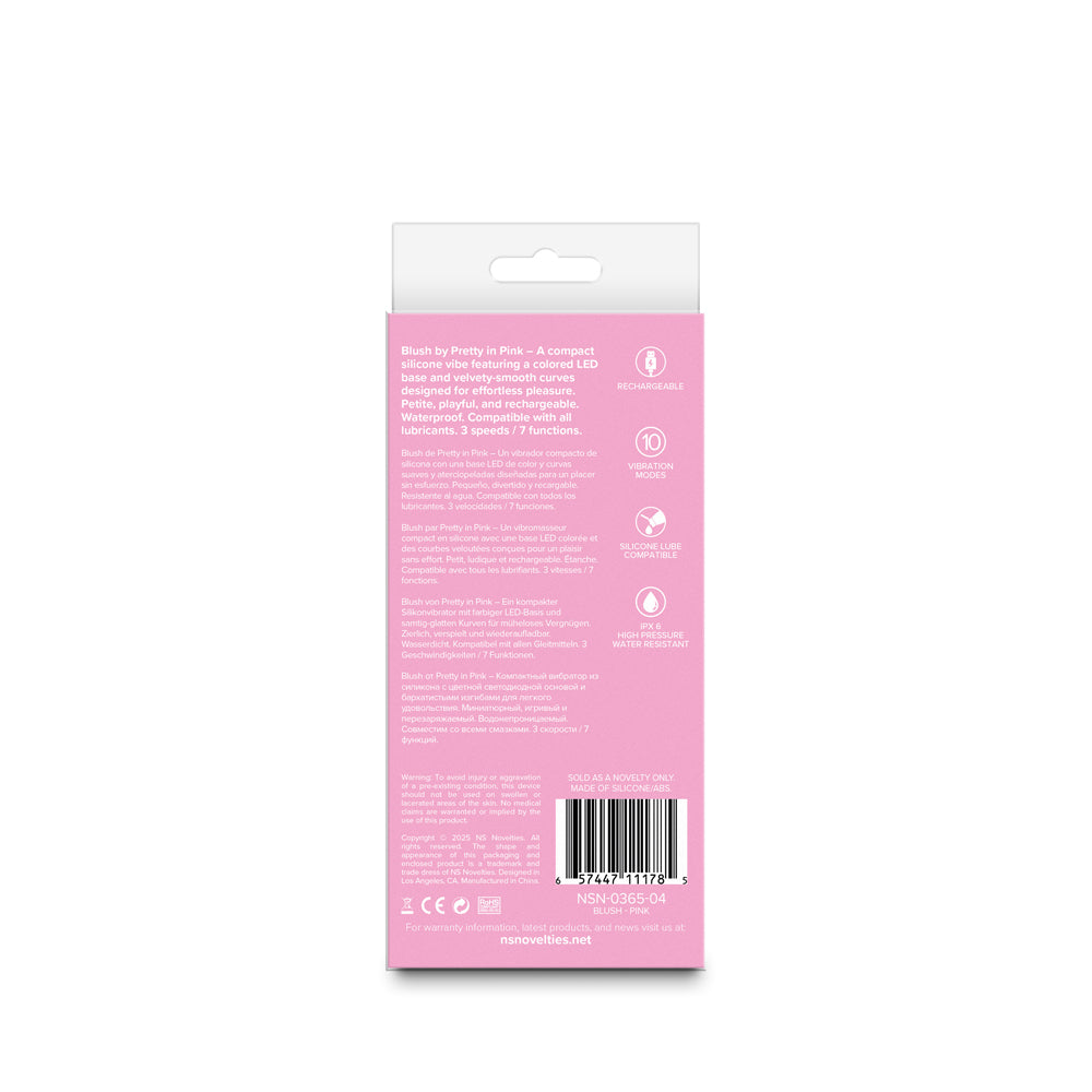 Pretty in Pink Blush Pink Vibrator