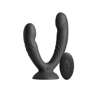 INYA Duet Vibrating Double Dildo in Black