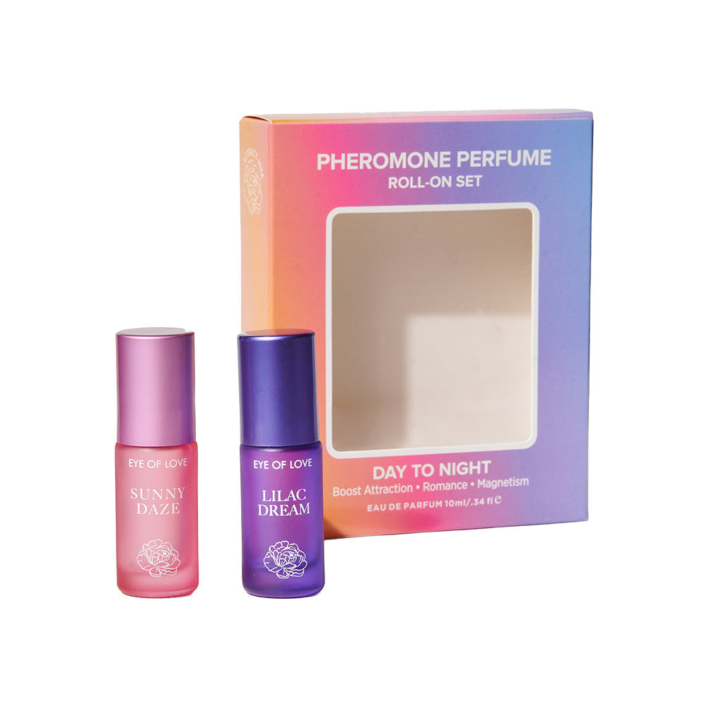 Pheromone Roll-On Set for Her - Bloom Day to Night