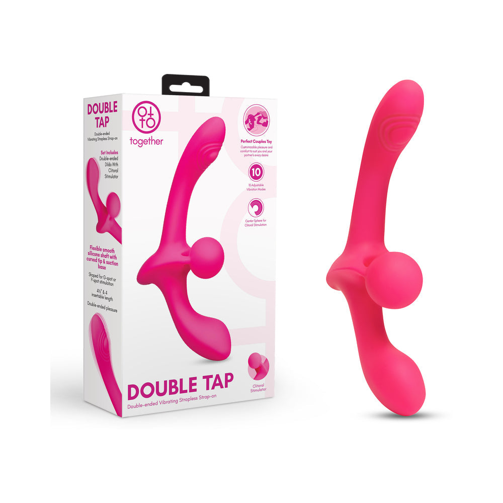 Double Tap Dual-Ended Vibrator