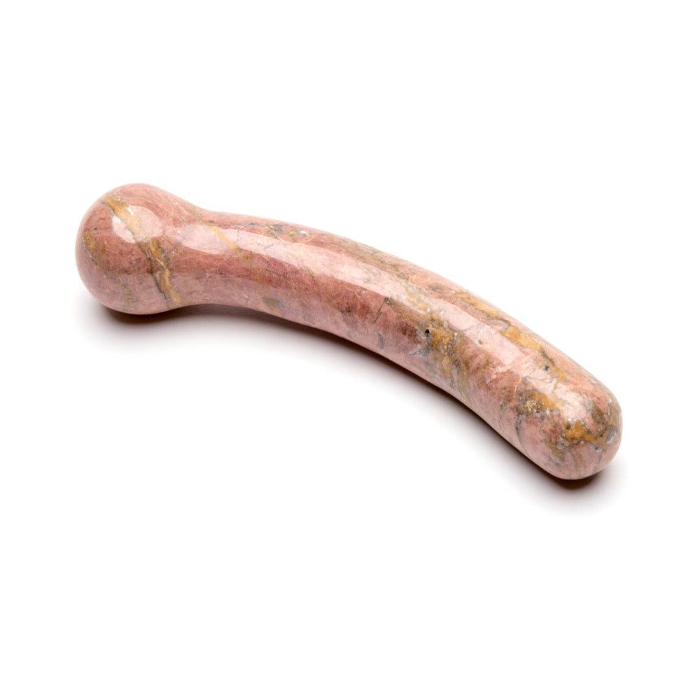 Chakrubs Anahata Curve Rhodonite Wand - Luxury