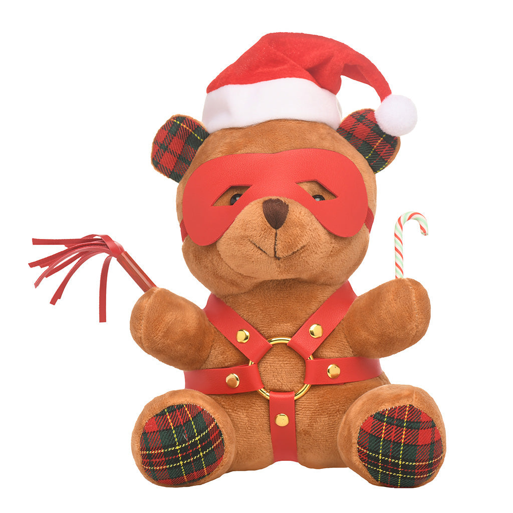 Holiday Bondage Bear - Plush Kinky Companion