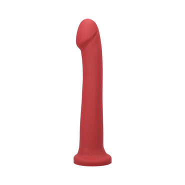 Tantus Hook 9.25-Inch Dildo in Ruby