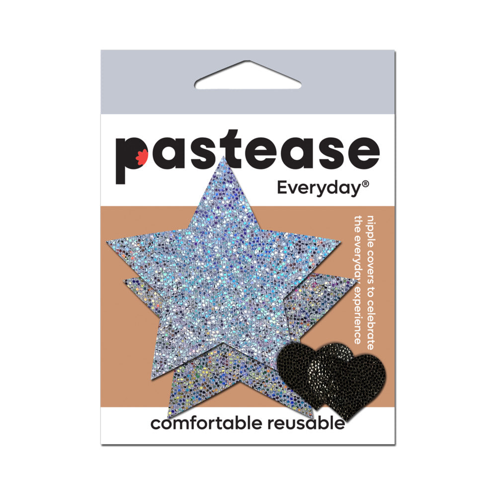 Pastease Everyday Silver Star Pasties