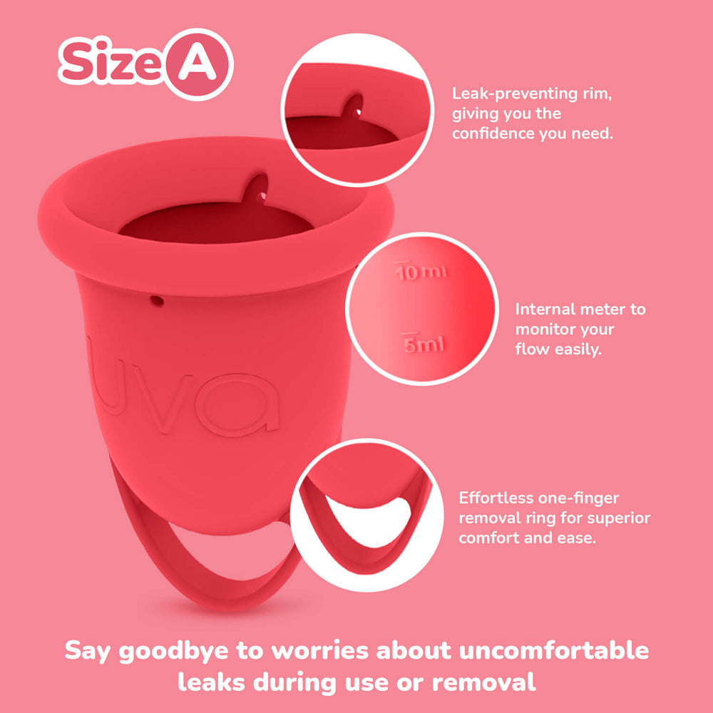 UVA Menstrual Cup Set for Comfortable Period Care