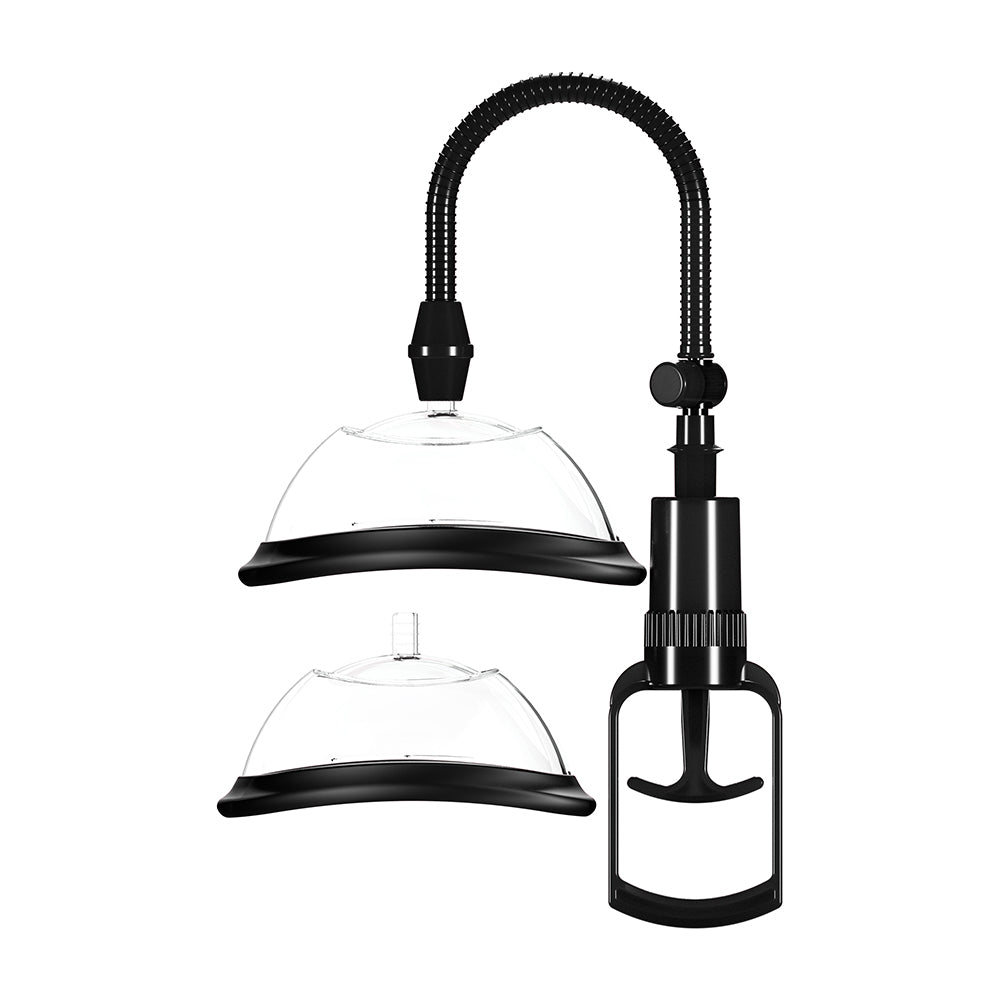 PUMPED Manual Vulva Pump Black