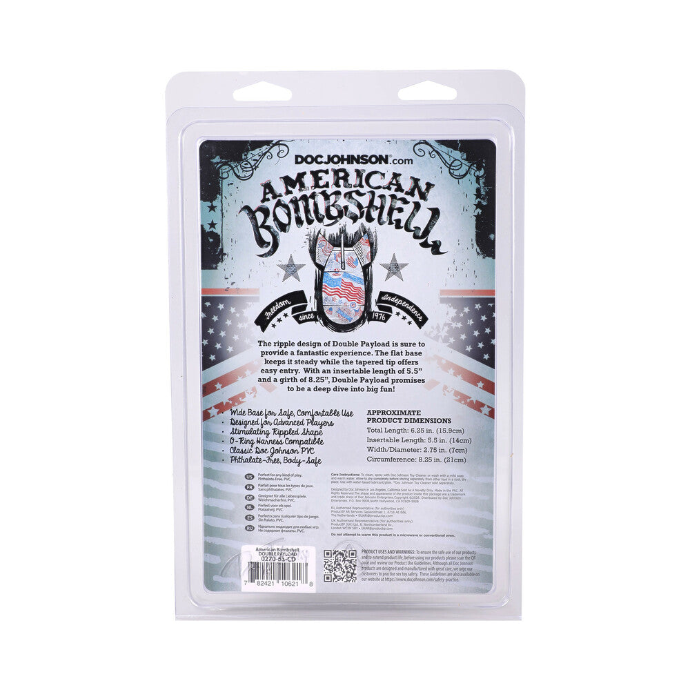 American Bombshell Double Payload Dildo