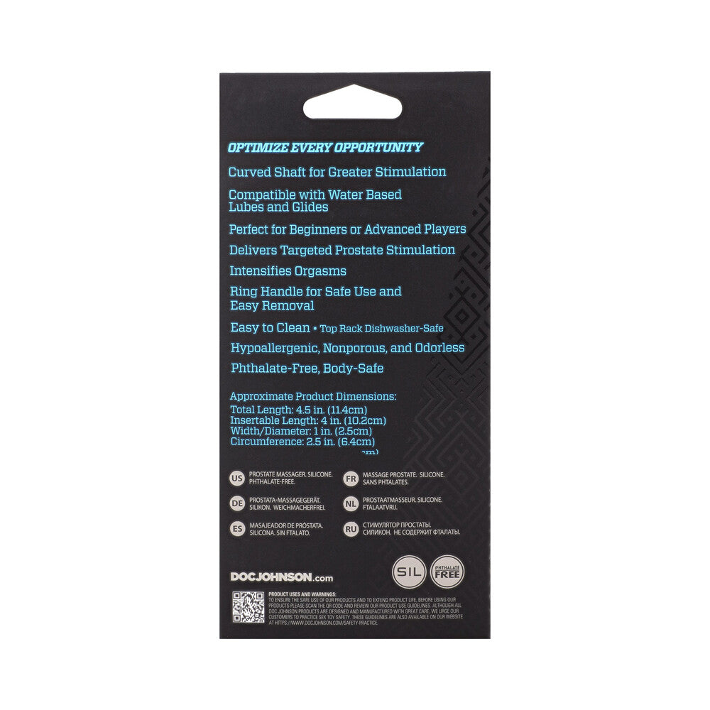 OptiMALE Zig Zag Silicone P-Massager