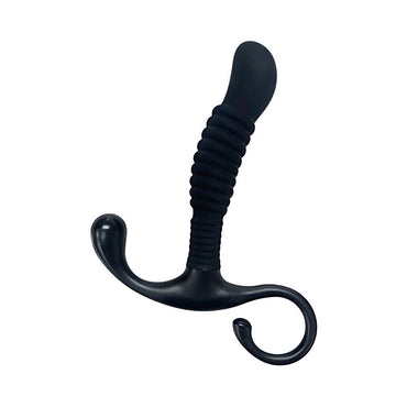 OptiMALE Ribbed Silicone P-Massager Prostate Massager