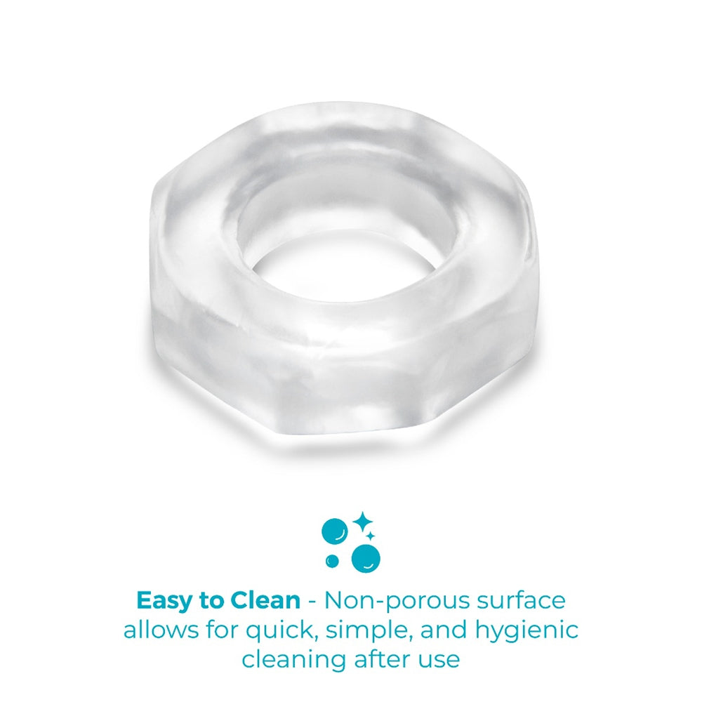 b-Vibe Stretch-Tech Bolt Flexible Secure Fit Cock Ring