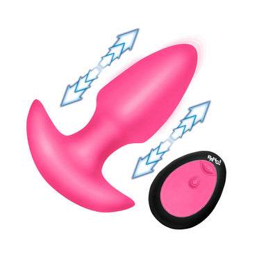 BANG! Thrusting & Vibrating Silicone Butt Plug