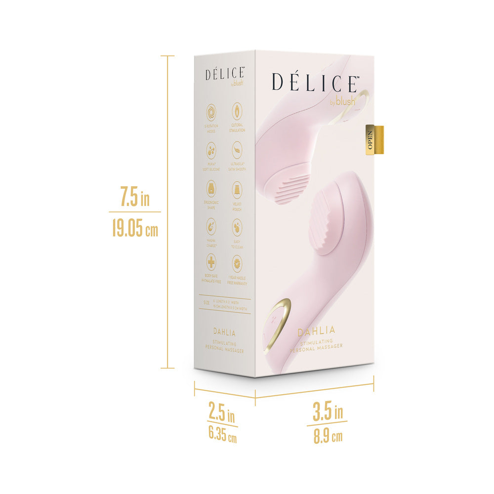 Delice Dahlia Stimulating Massager - Pink