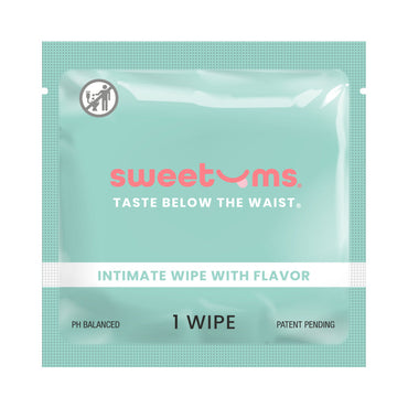 Sweetums Sweet Mint Flavored Wipes 10pk