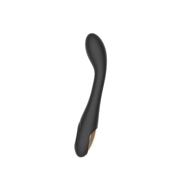 Spectrum Essentials Rechargeable Silicone G-Spot Vibrator - Black