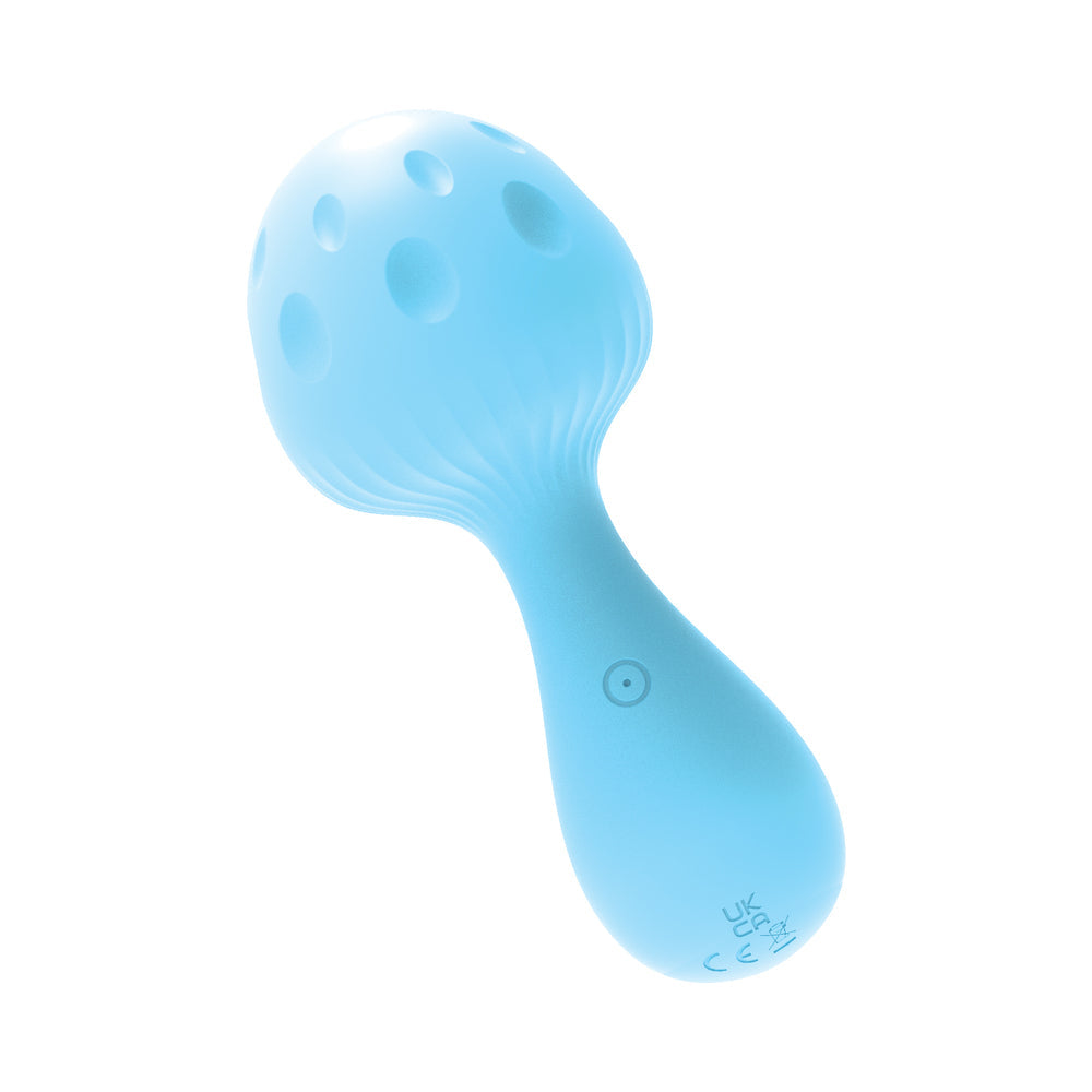 Sky Magic Mushroom Vibrator - Blue