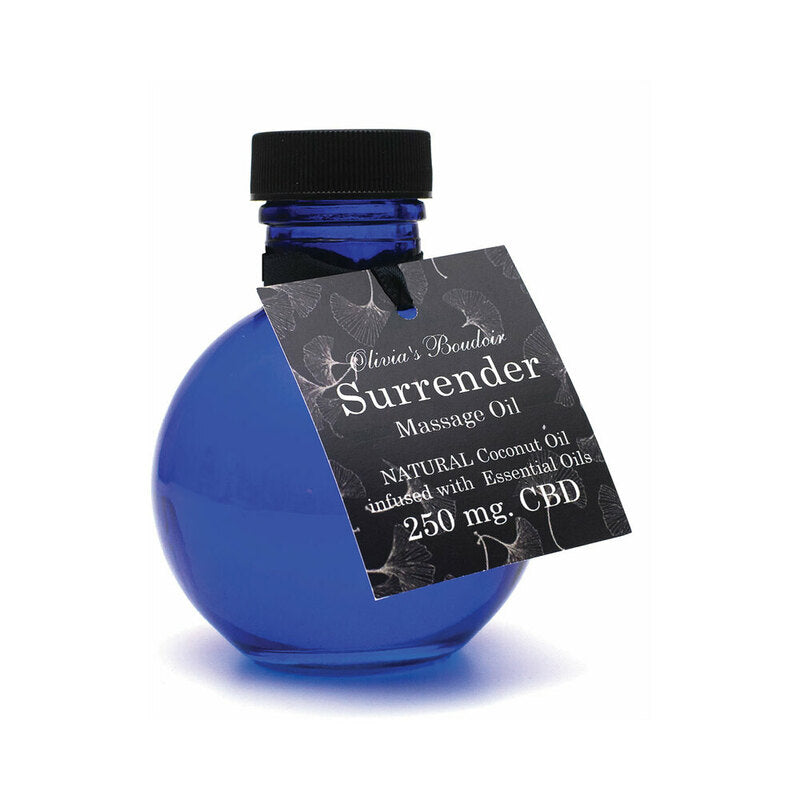Olivia's Boudoir CBD Massage Oil Surrender 4 oz.
