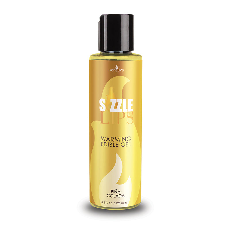 Sizzle Lips PiÒa Colada Warming Gel 4.2oz Bottle