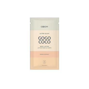 Coochy Ultra Silky Body Lotion Mango Coconut .35 fl. oz./10 ml Foil 24-Piece Bulk Bag