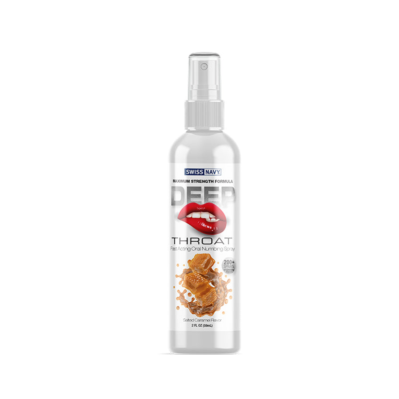 Swiss Navy Deep Throat Spray Salted Caramel Spray