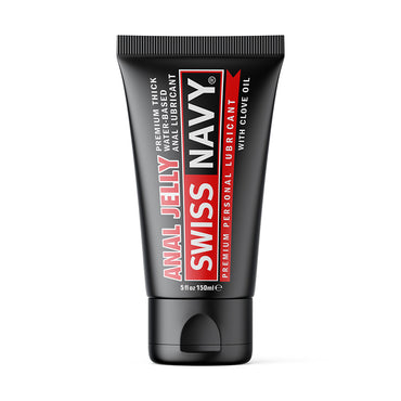 Swiss Navy Anal Jelly Premium Water Based Lubricant with Clove Oil 5 oz.