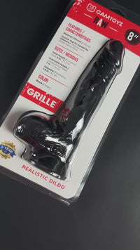 Camtoyz Realistic Black Dildo Grille