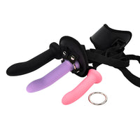 Eve's Silicone Strap On Play 5-Piece Set