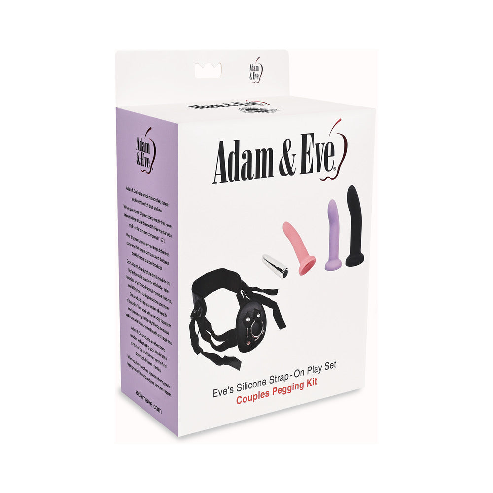 Eve's Silicone Strap On Play 5-Piece Set