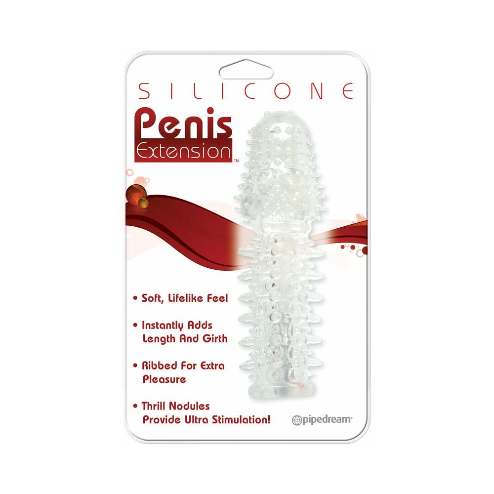 Pipedream Silicone Penis Extension Clear